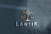 Legal Lawyer Law-Firm Justice Logo, a Branding & Logo Template by Creative Dezing (Thumbnail 4 of 6)