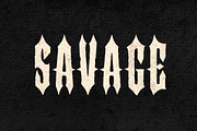 Claymore - Blackletter Display Font, a Blackletter Font by Born to Love (Thumbnail 3 of 3)