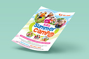 Kids Summer Camp Flyers, a Flyer Template by Designsoul14 (Thumbnail 3 of 3)