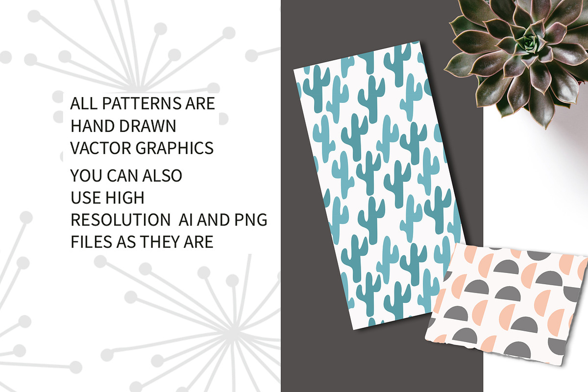 21 Hand Drawn Vector Pattern, a Pattern Graphic by Pixavics (Photo 2 of 11)
