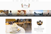 Rosy- Beautiful WordPress Blog Theme, a WordPress Template by ShapedTheme (Thumbnail 1 of 4)