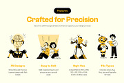 Artificial Intelligence Drawing Set, a Solid Icon by Vectors Market (Thumbnail 2 of 9)