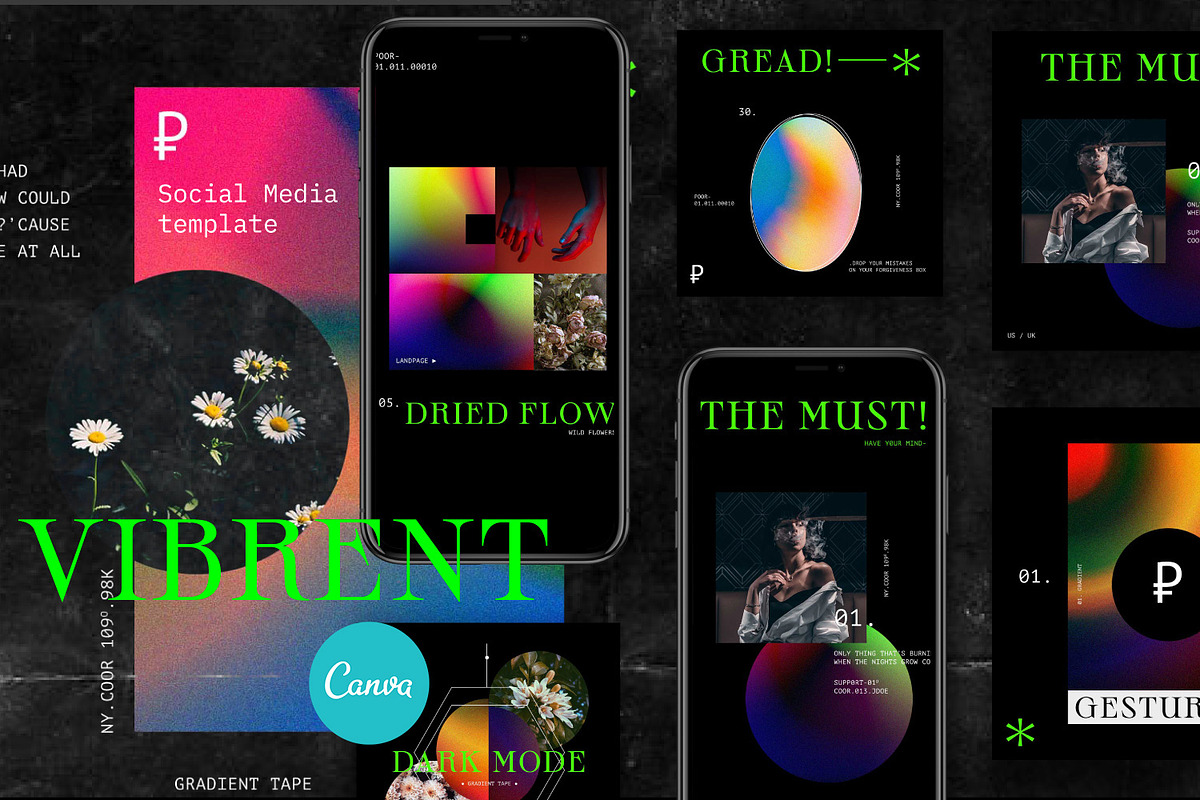 Brand Social Media Pack Canva Bundle, a Social Media Template by Dirtytemp Studio (Photo 16 of 44)