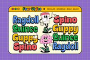 Gyoza - Cartoon Font Family, a Font by Dharmas Foundry (Thumbnail 8 of 15)