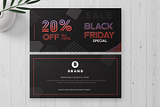 Black Friday Gift Voucher, a Card Template by MightyDesign (Thumbnail 2 of 6)