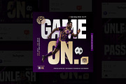 Soccer Social Media Posts Templates, a Flyer Template by iHemalaya (Thumbnail 3 of 4)