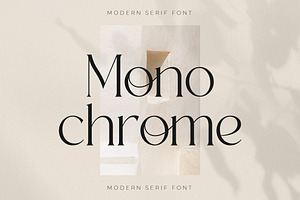 Badoga Modern Serif Font