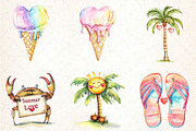 Love Summer Sublimation Bundle, an Illustration by DreamCafeArt (Thumbnail 2 of 5)