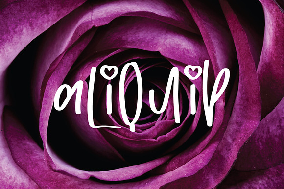 aliquip font preview 6