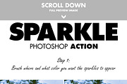 Sparkle Photoshop Action preview 2