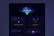 Anius SaaS StartupAI WebsiteTemplate, an UI Kit Template by Lumina_ui_ux202 (Thumbnail 4 of 6)