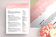 creative resume template ms word, a Resume Template by PinkJellyfish (Thumbnail 4 of 6)