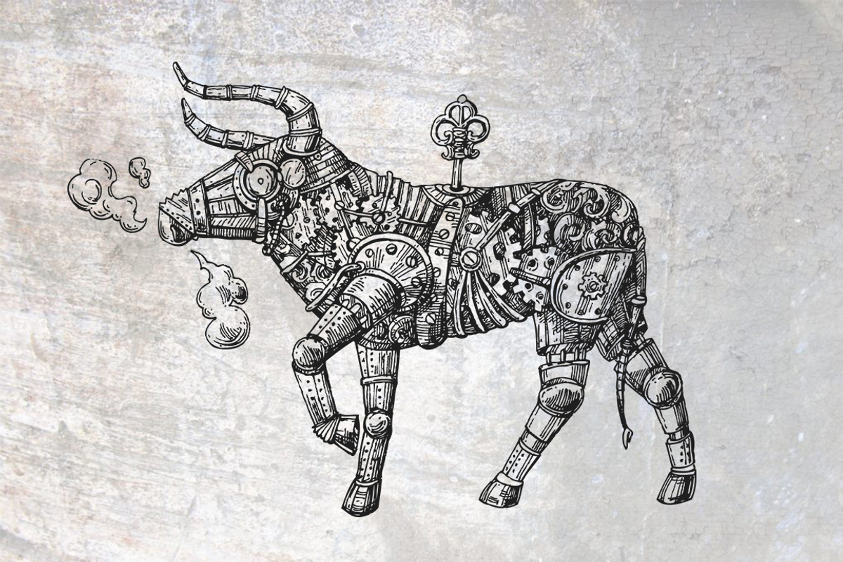 Steampunk illustrations 3. Animals, a Graphic by Steshnikova (Photo 2 of 7)