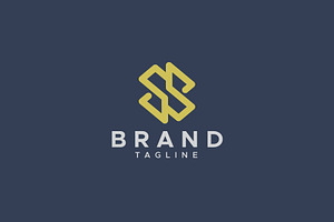 SS letter mark logo design, a Branding & Logo Template by Amadul11