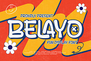 Belayo - Fun Display Font, a Handwritten Font by twinstd (Thumbnail 1 of 10)