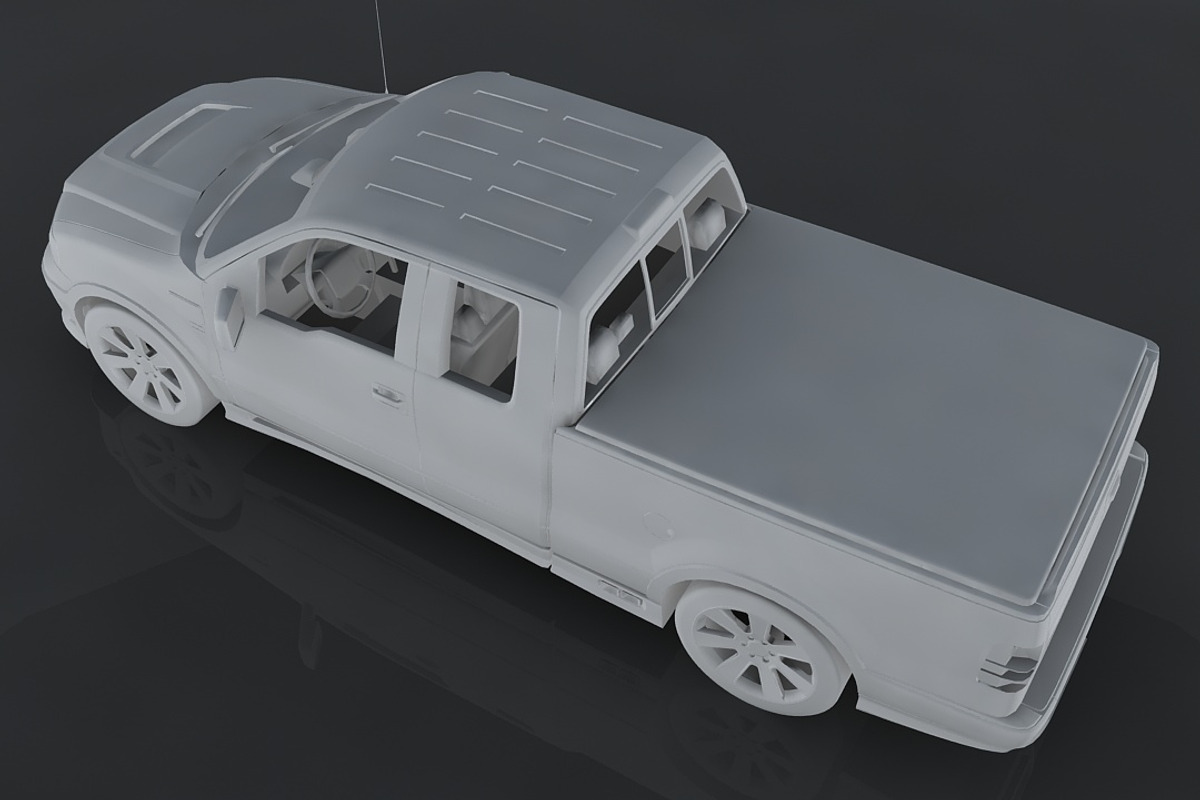 Saleen S331 Supercab, a Cars & Vehicle 3D Model by valtriiu (Photo 8 of 12)
