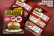 Burger Fast Food Menu Restaurant PSD, a Flyer Template by Graphicfy Templates (Thumbnail 4 of 5)
