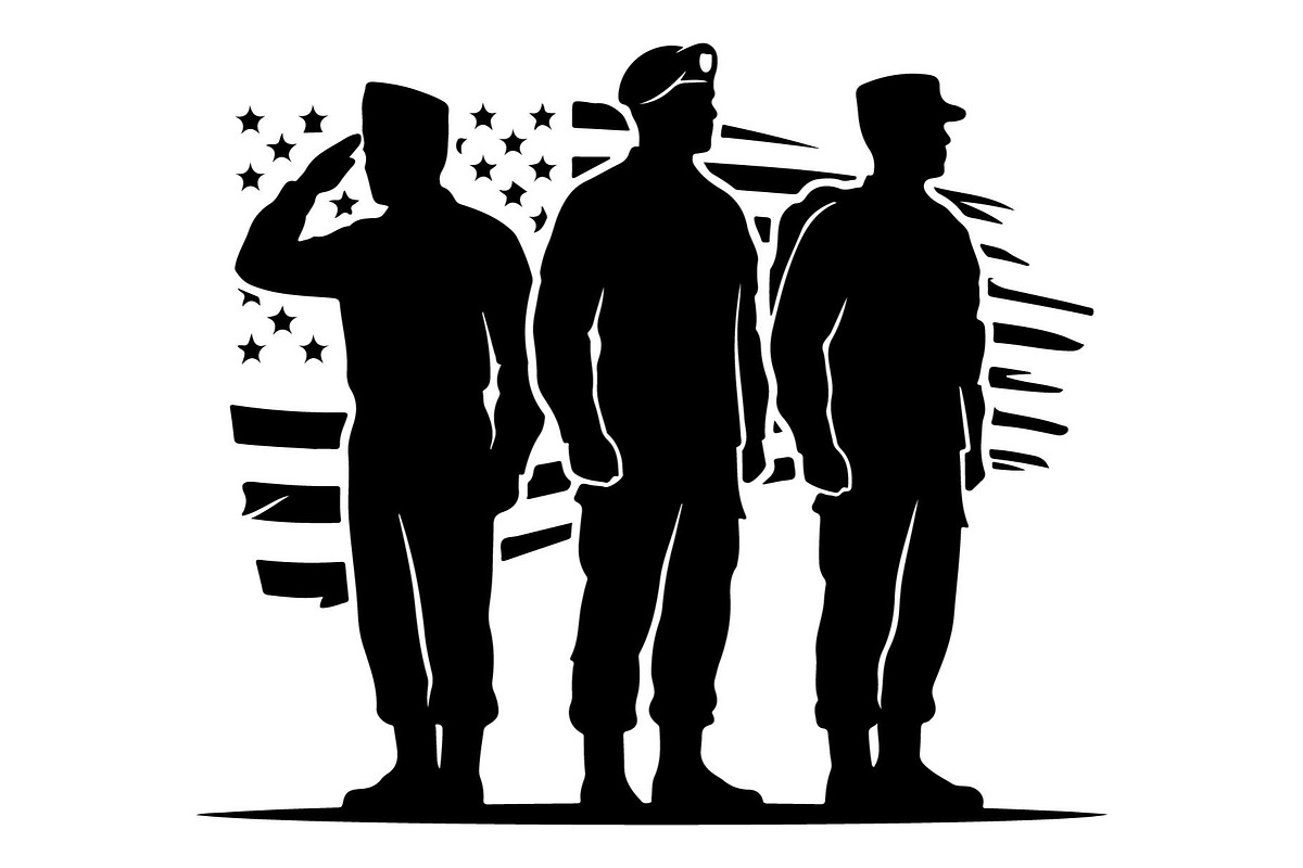 Soldier Team Patriot Flag, an Object Graphic by Gfx_Store (Photo 5 of 16)