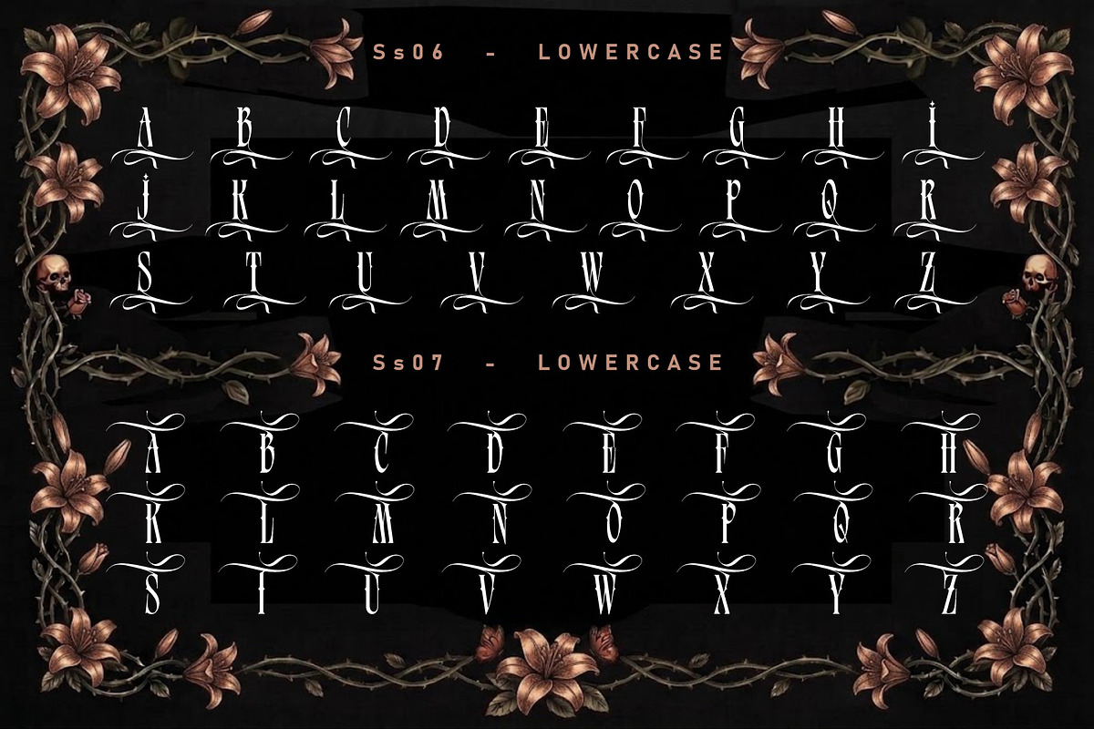 Silver Shard Typeface, a Blackletter Font by alit design (Photo 13 of 20)