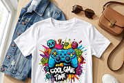 Cool Game Time Controller Art, a Shirt Mockup by Vector Stall (Thumbnail 2 of 14)