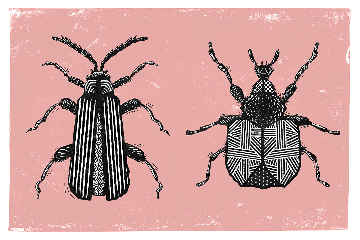 Linocut Lovers Companion - Procreate, a Brush Add-On by The Artifex Forge (Photo 3 of 11)