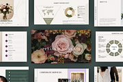 Canva Florist Pitch Deck Template, a Presentation Template by Bonita Digital Design (Thumbnail 1 of 6)