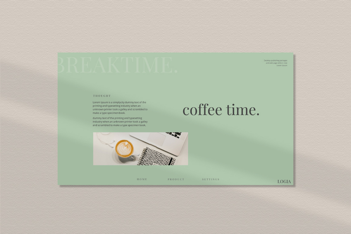 Logia - Brand Guidelines, a Presentation Template by Secret Visual (Photo 4 of 8)