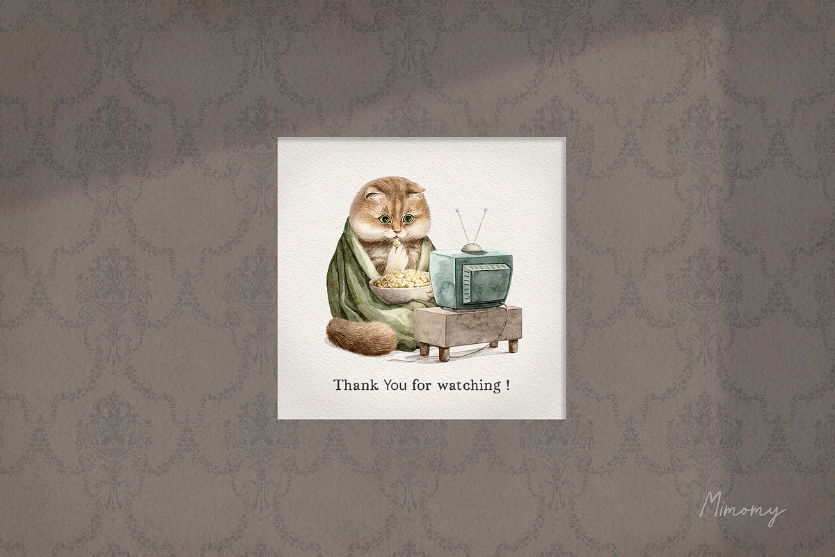 Introverted cat, an Illustration by Mimomy (Photo 6 of 6)