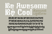 Bamseok - Korean Font, a Serif Font by TypeClassHeroes (Thumbnail 11 of 11)