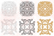 Vector Baroque Ornament elements, a Decorative Illustration by Samira (Thumbnail 11 of 11)