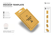 Hanging Box Mockup Template, an Advertising Mockup by DesignRushMarket (Thumbnail 1 of 6)