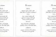 Bluelle | a Whimsical Wedding Script, a Script Font by Pink Coffie (Thumbnail 8 of 12)