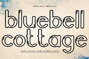 Bluebell Cottage, a Sans Serif Font by InermediaSTUDIO (Thumbnail 1 of 8)