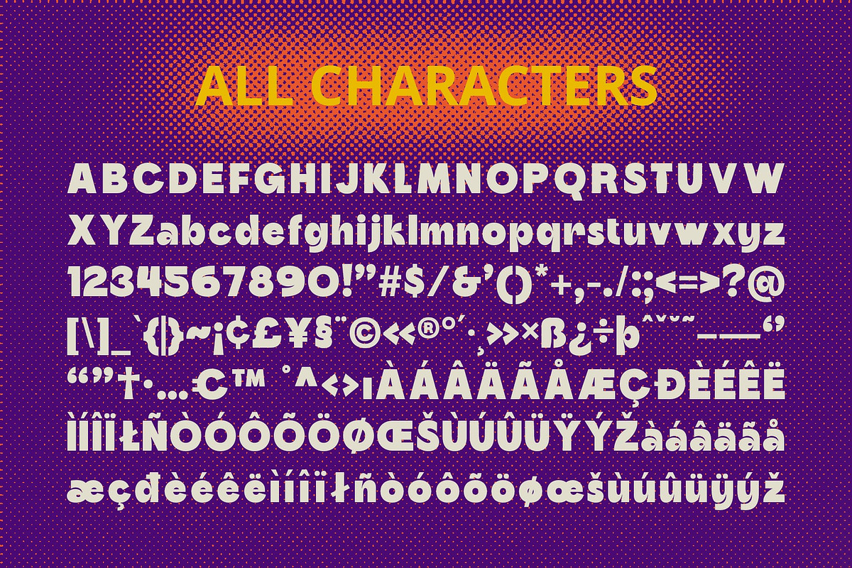 CS Cavania – Bold Font, a Sans Serif Font by Craft Supply Co. (Photo 8 of 8)