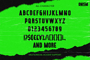 Onism – Bold Allcaps Display Font, a Sans Serif Font by Almarkhatype (Thumbnail 5 of 8)