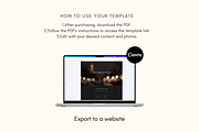 Luxury Airbnb Host Website Template, a Landing Page Template by batang (Thumbnail 6 of 6)