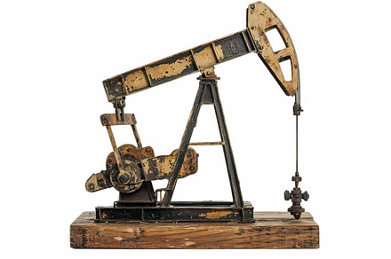 old oil pump png, an Industrial Photo by VetalStock