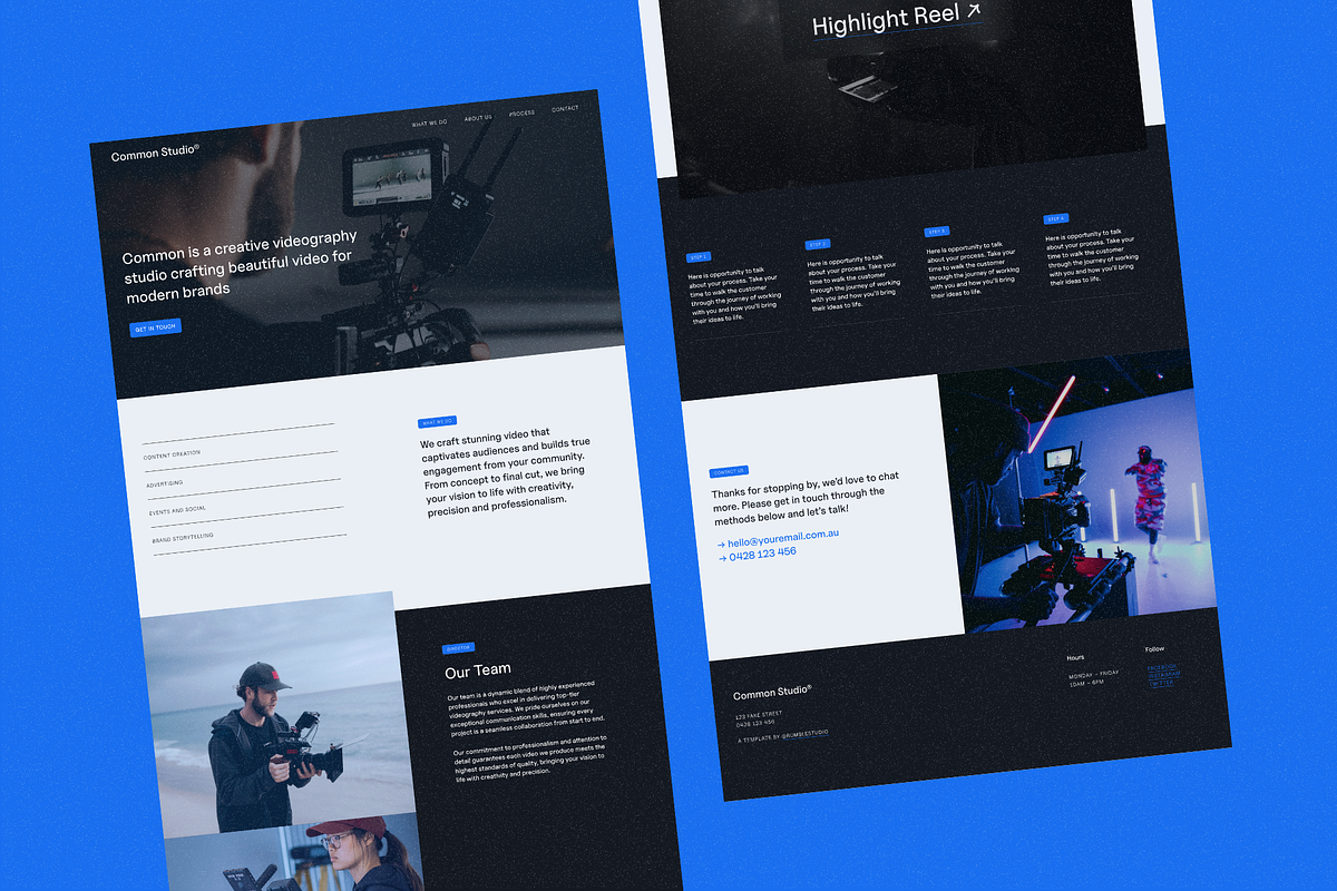Common – Squarespace 7.1 Template, a Templates & Theme by Rumble Studio (Photo 2 of 3)