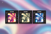 Hologram Party Flyers, Posters Pack, a Poster Template by pixelsao (Thumbnail 13 of 23)