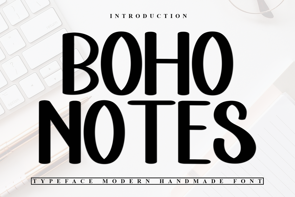 Boho Notes, a Serif Font by InermediaSTUDIO (Photo 1 of 7)
