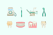Dental Tools and Problems, an Object Graphic by Deemak Daksina (Thumbnail 1 of 3)