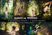 Magical Woods 10 Lightroom presets, an Action Add-On by Graphics, Presets, Photos (Thumbnail 1 of 9)