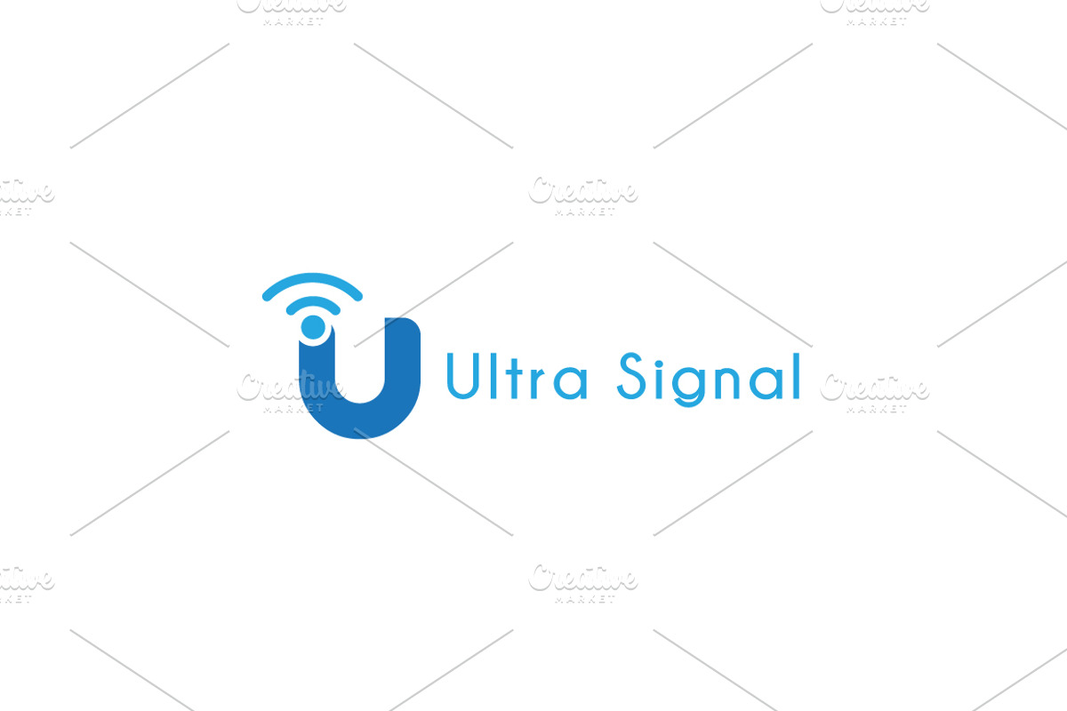 Ultra Signal - Letter U Logo, a Branding & Logo Template by Sahade Studio (Photo 2 of 4)