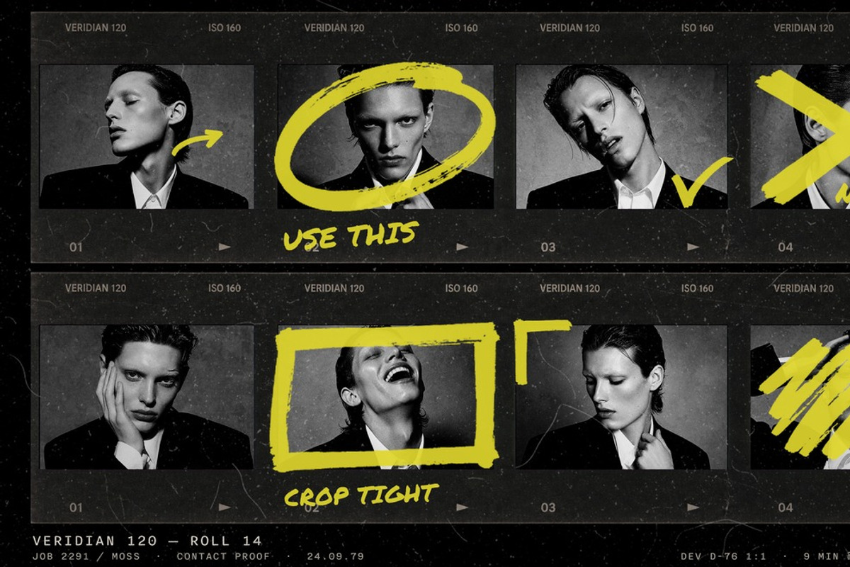 Grunge Contact Sheet Photo Effect, a Social Media Template by DesignerCandies (Photo 2 of 3)