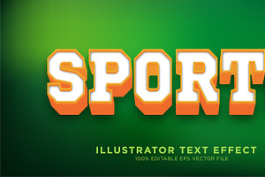 30 Illustrator Text Effect Vector