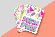 Memphis Design Patterns and Shapes, a Pattern Graphic by Pulpixel Design (Thumbnail 10 of 15)