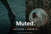 Muted - Actions and Presets, a Preset Add-On by Hydrozi Presets (Thumbnail 1 of 7)