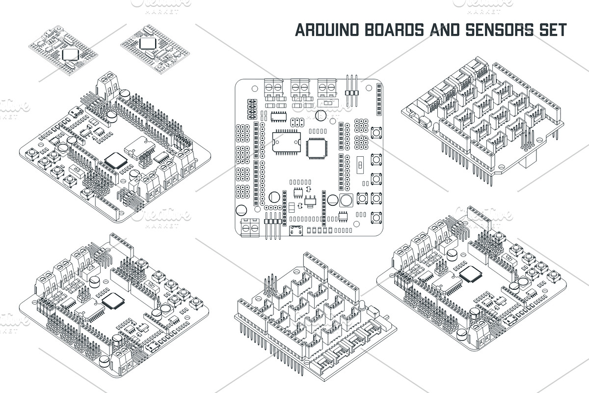 Arduino Set, an Education Illustration by Blacklight (Photo 4 of 5)