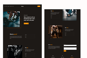 Squarespace Template For Gym,Fitness