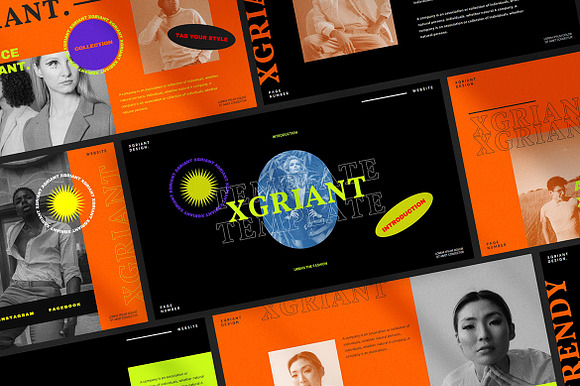 Xgriant Presentation Template preview 8